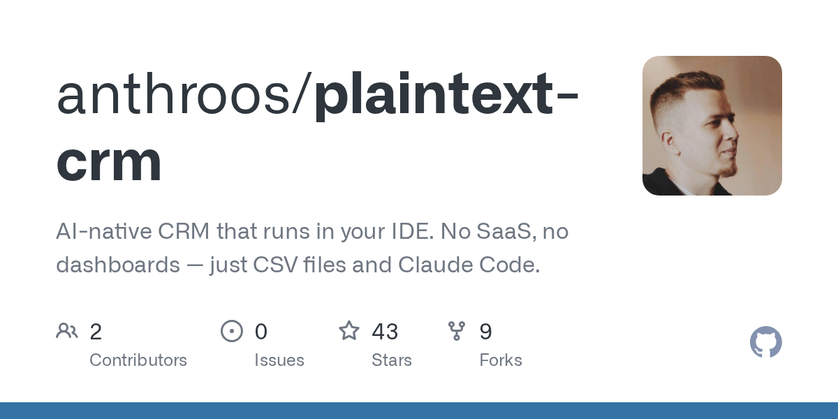 Plaintext CRM preview