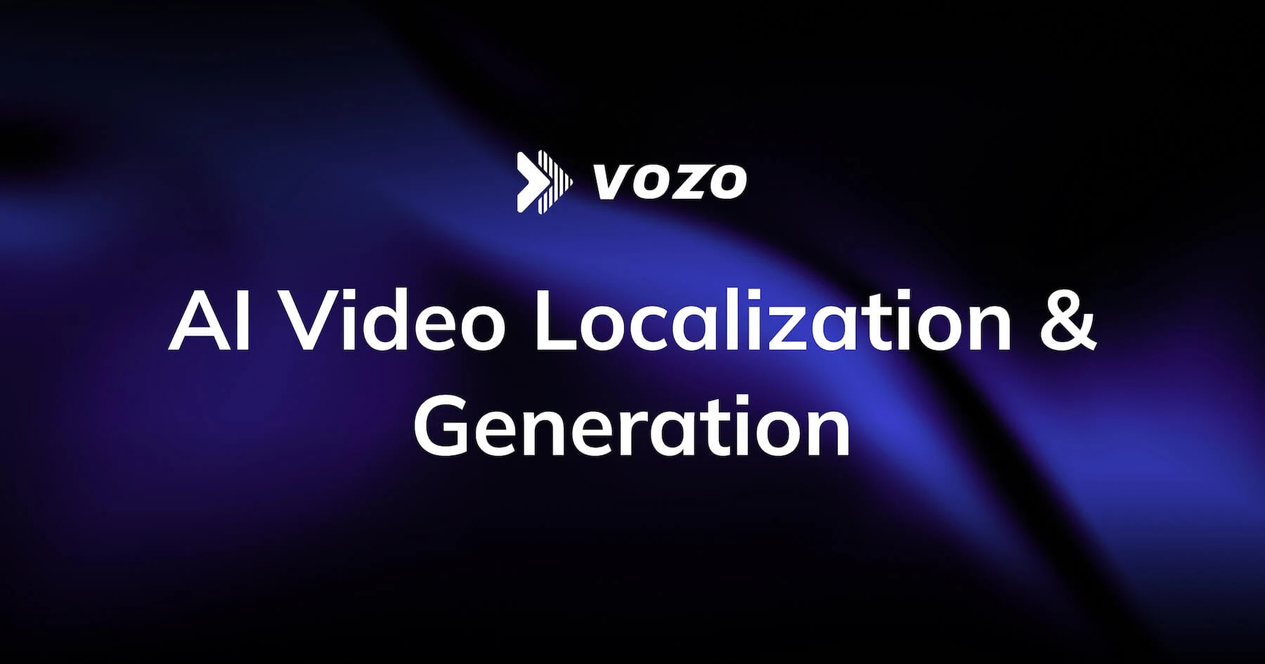 Vozo AI — Video localization preview
