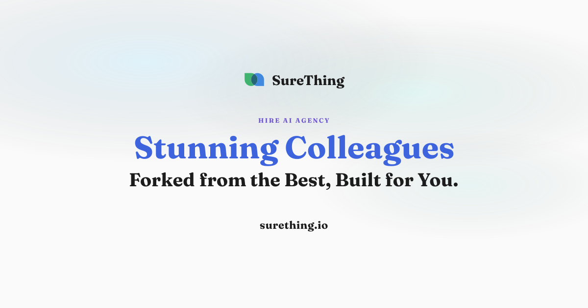 SureThing.io preview