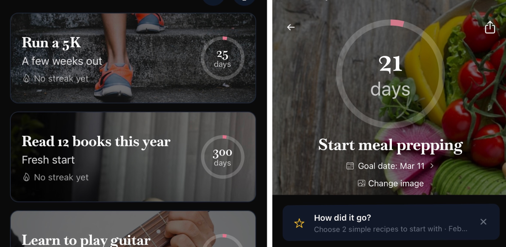 Goals preview