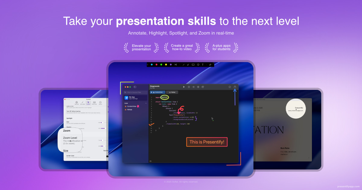 Presentify preview