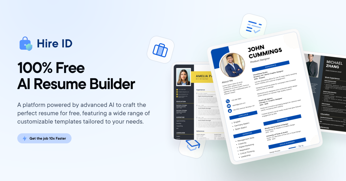 Hire ID preview