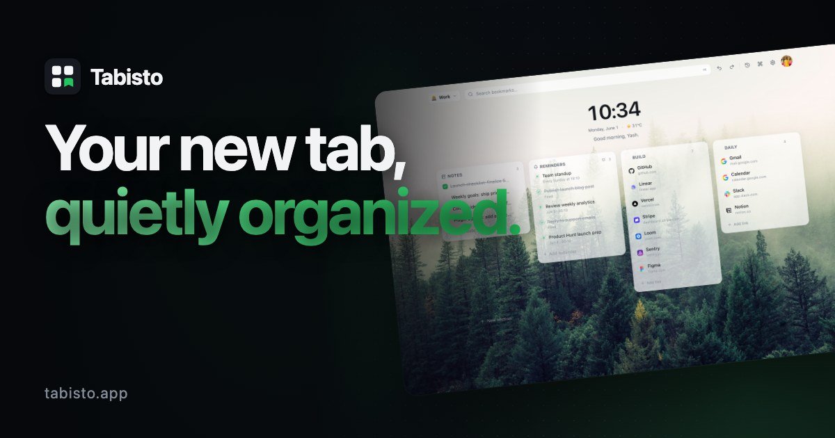 Tabisto preview
