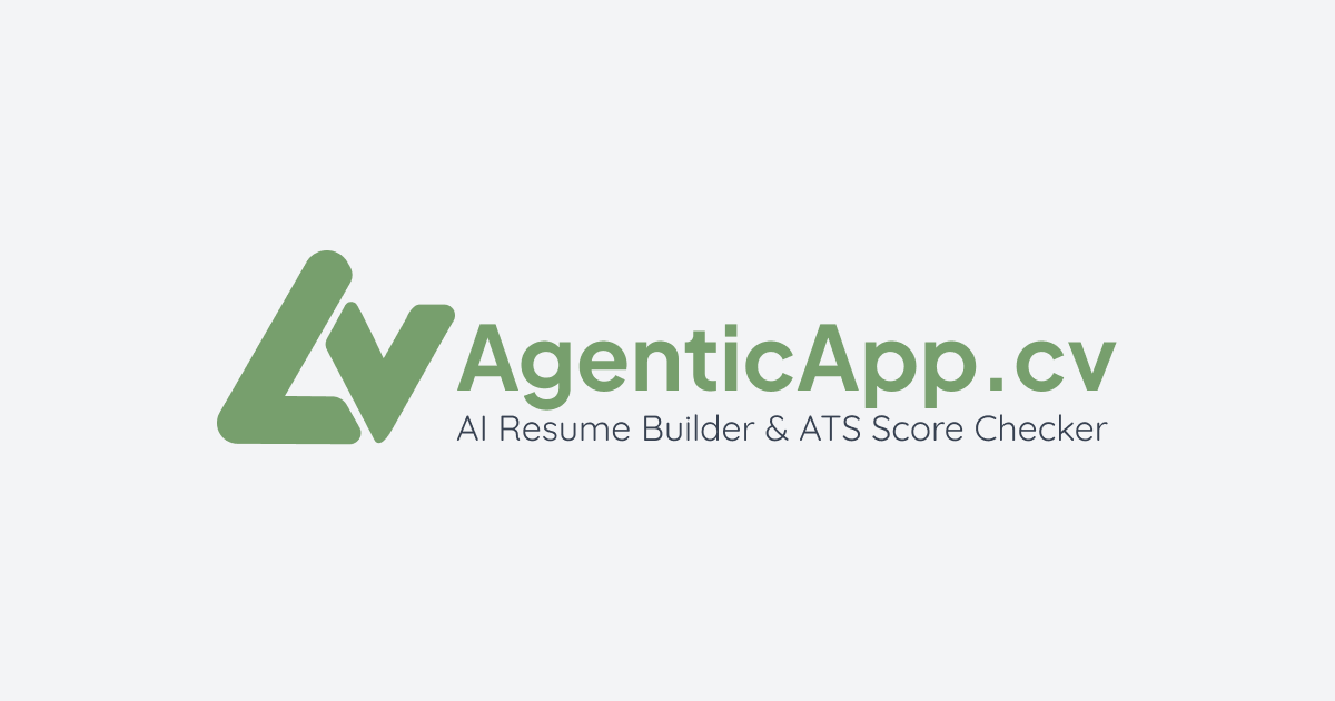 Agentic CV preview