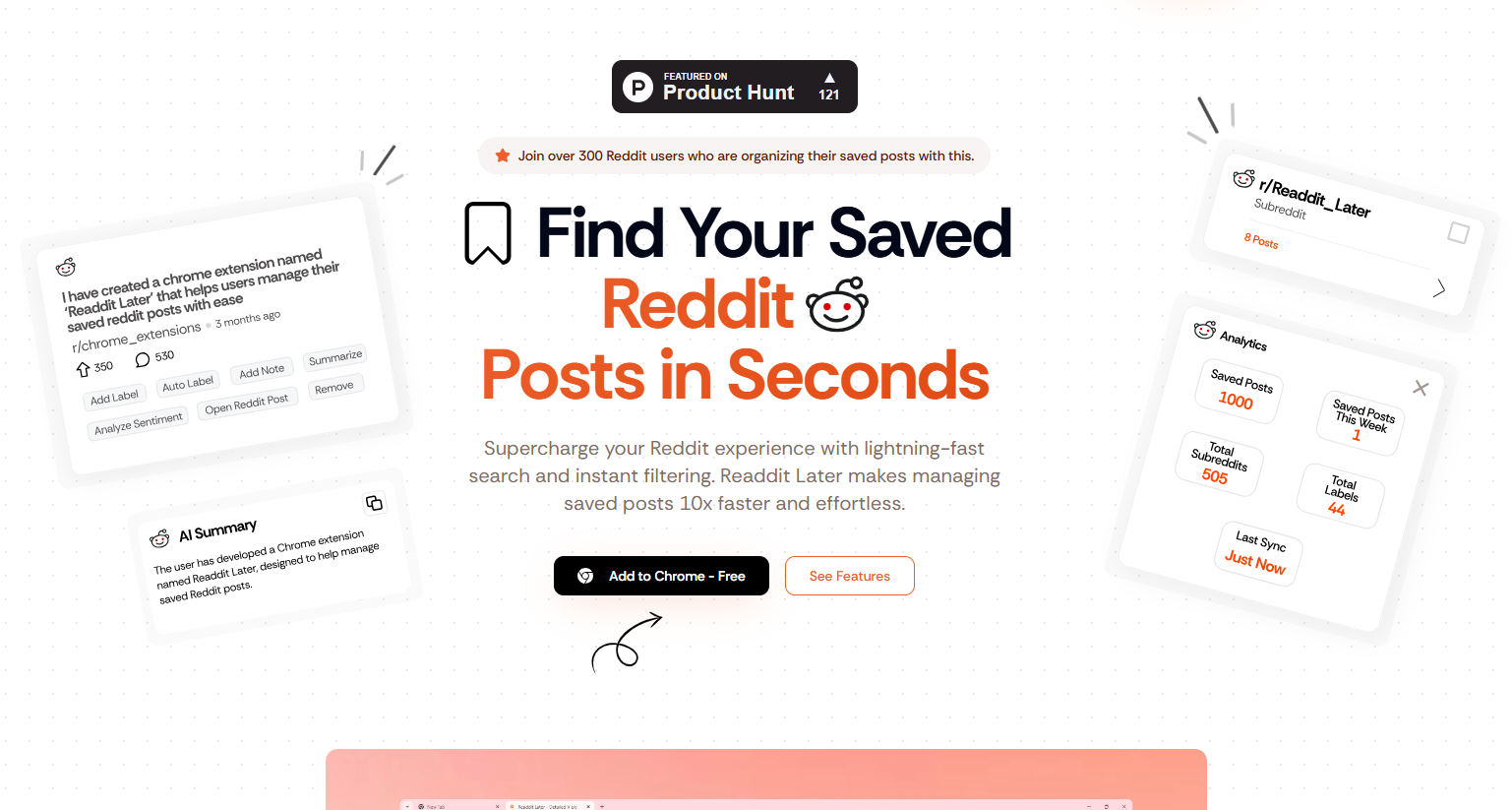 Readdit Later preview