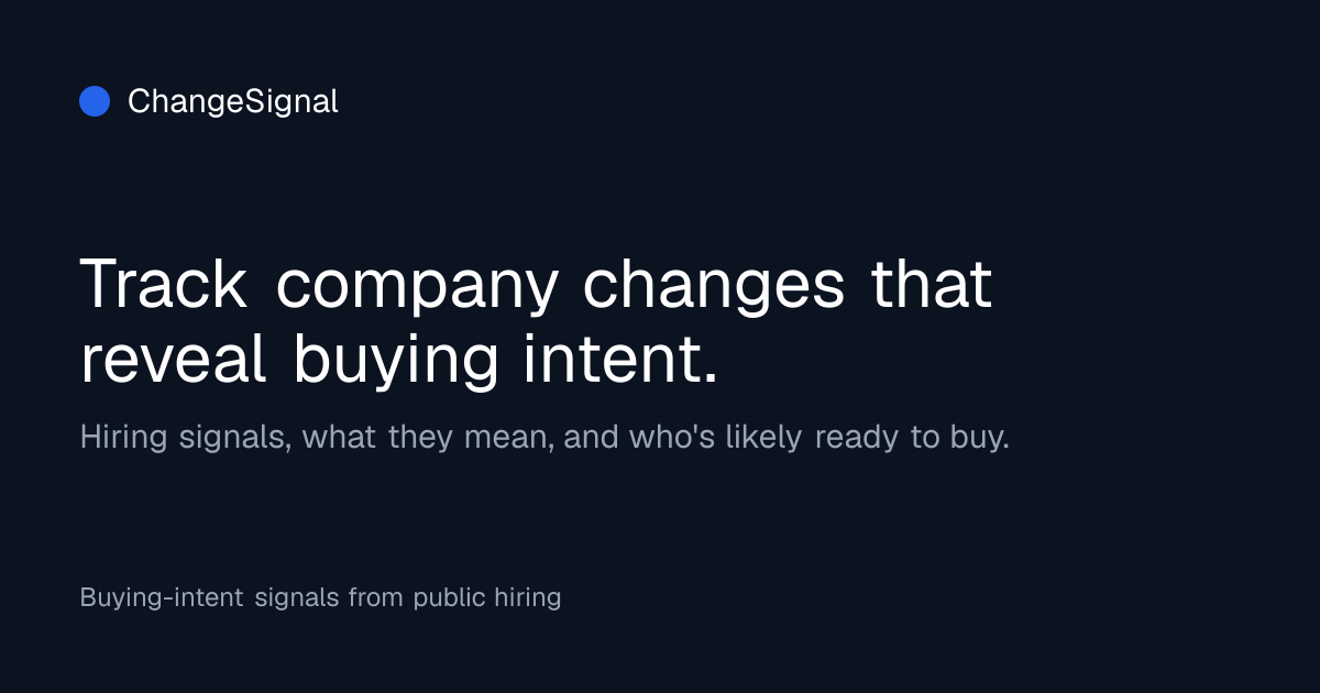 ChangeSignal preview