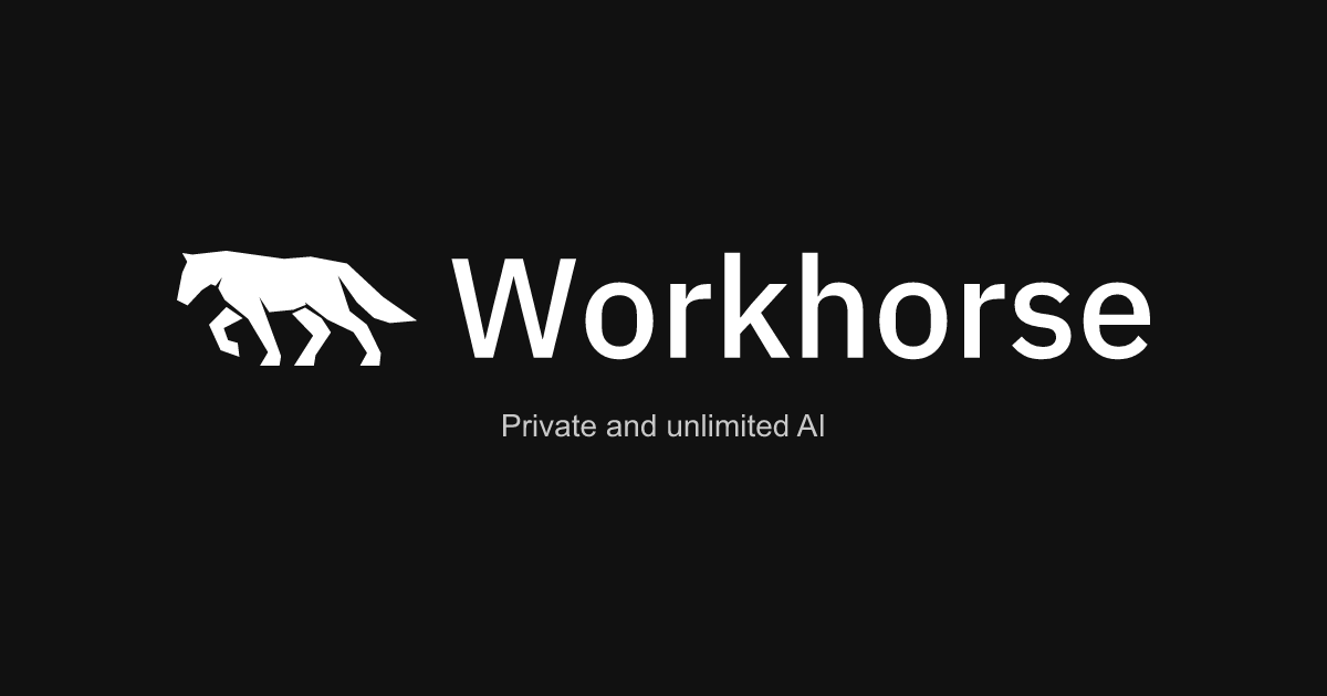 Workhorse preview