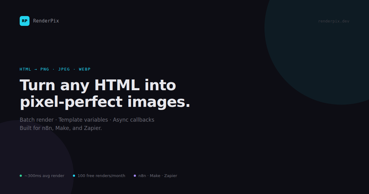Renderpix preview