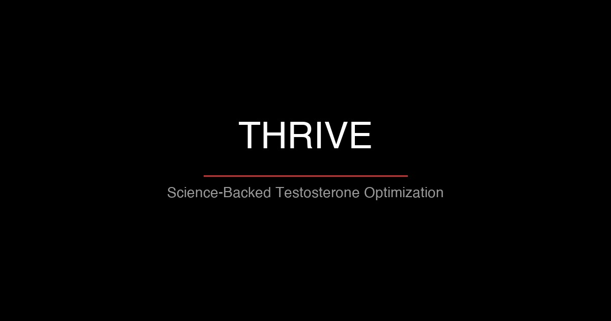 THRIVE preview
