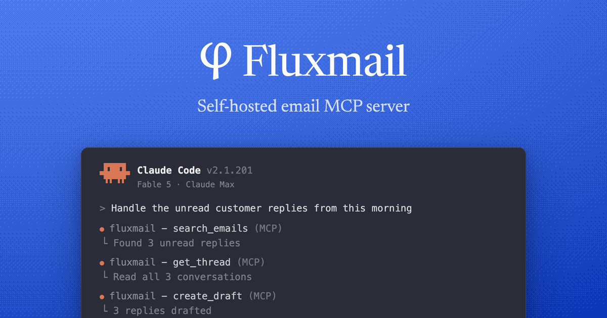Fluxmail preview