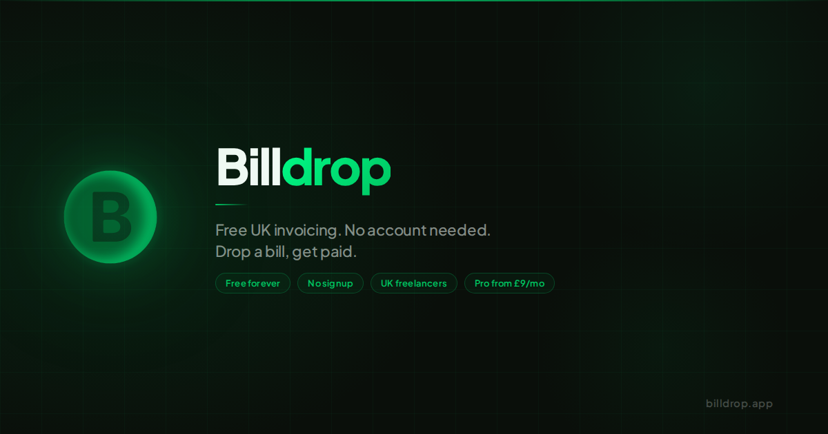 Billdrop preview