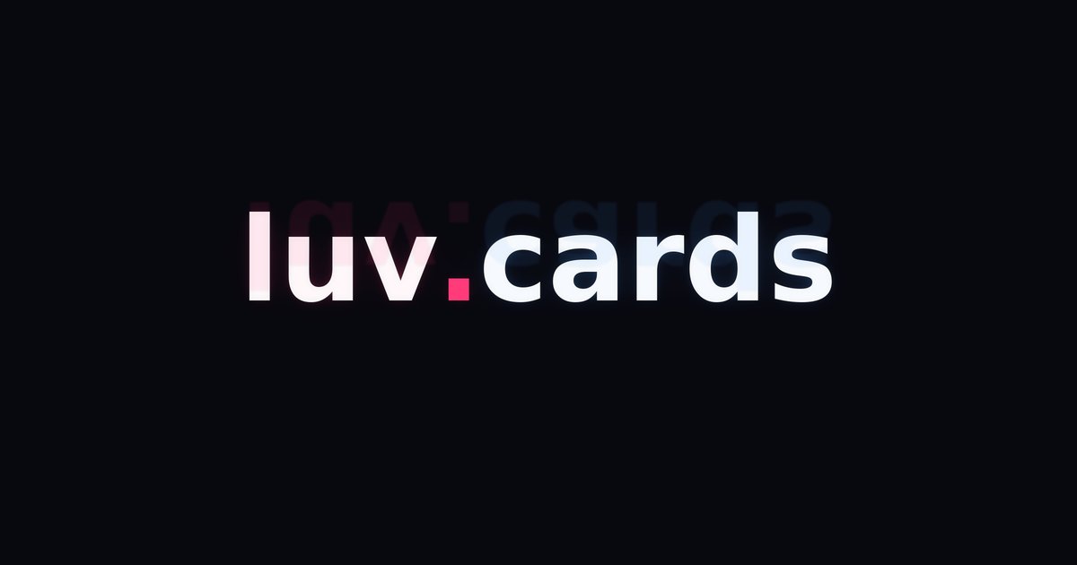 luv.cards preview