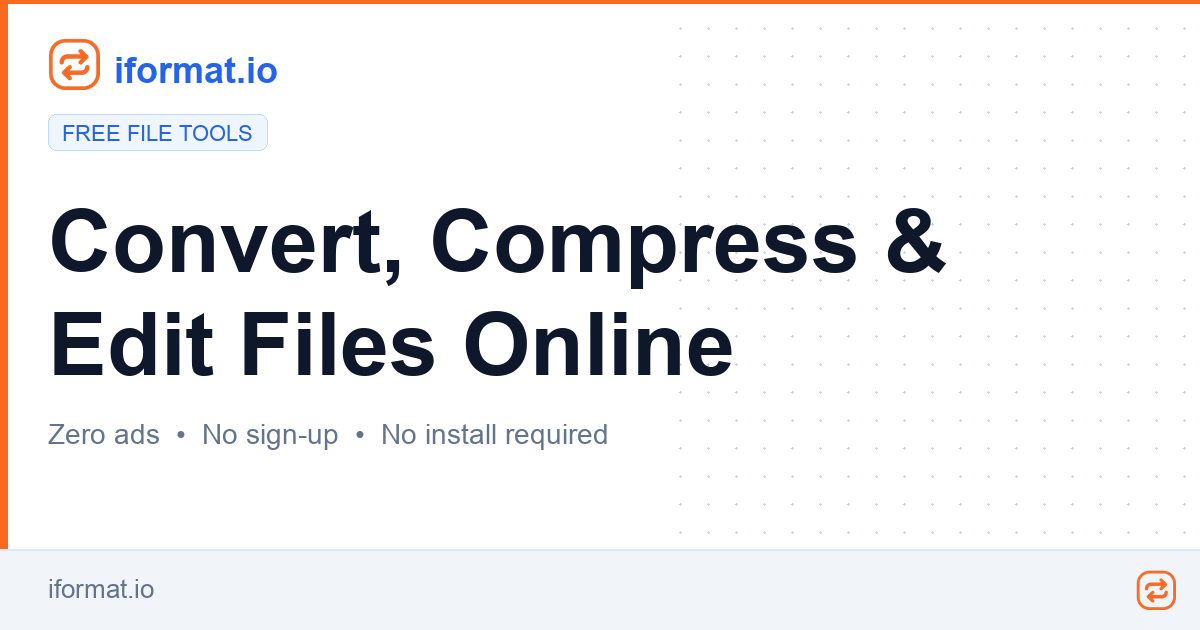 iFormat.io preview