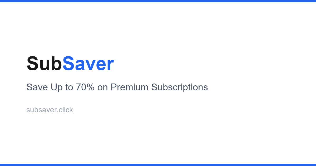 SubSaver preview