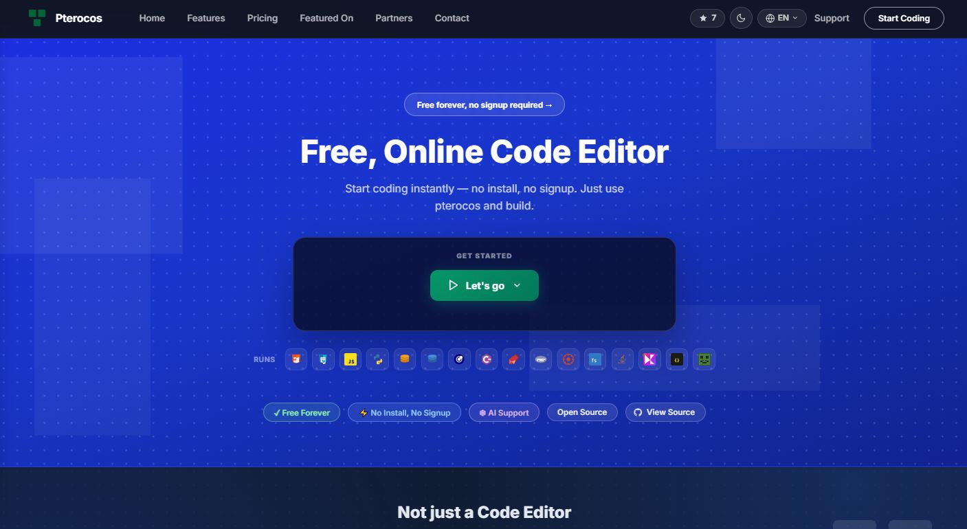 Pterocos.eu.org preview