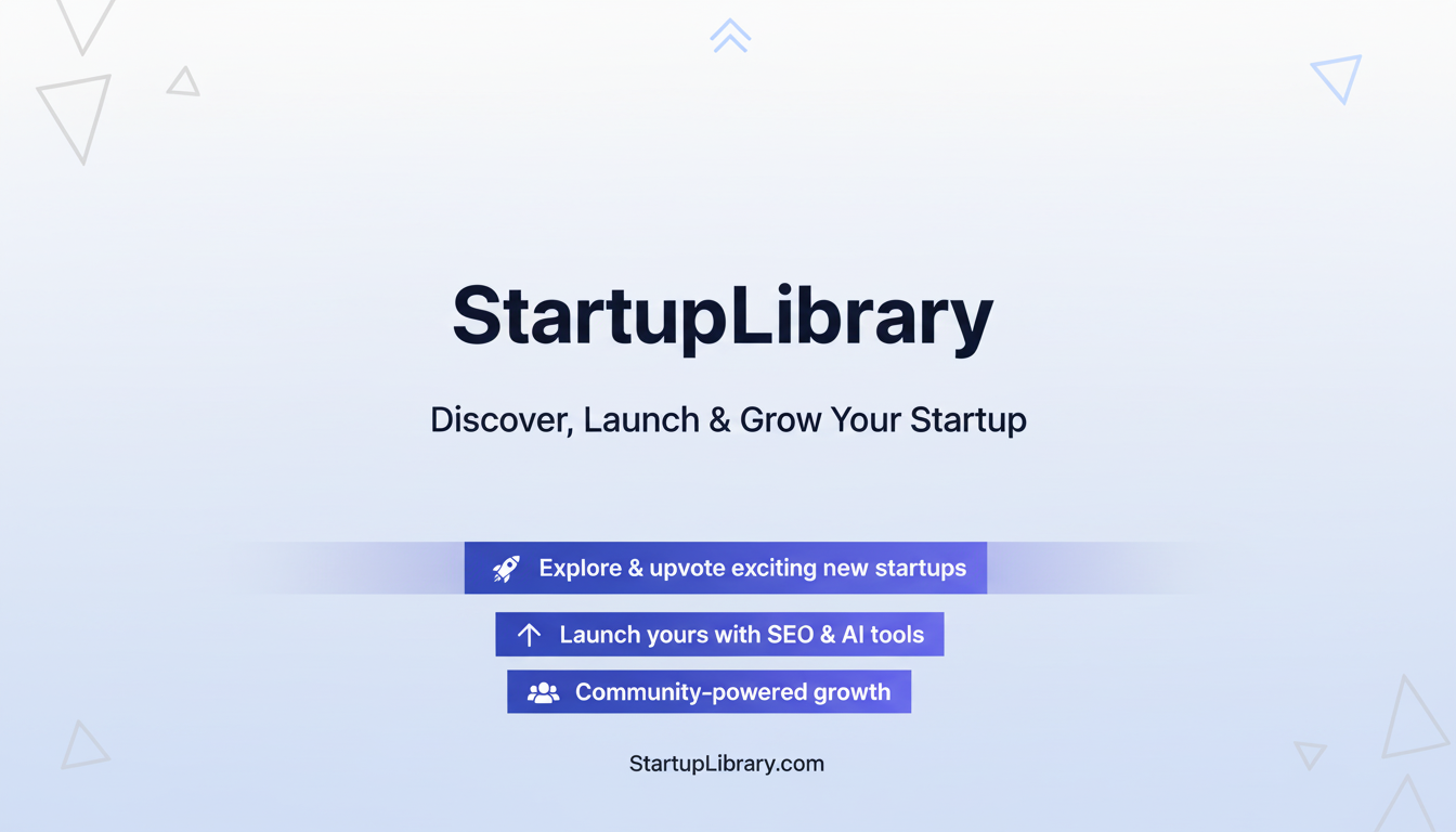 StartupLibrary preview
