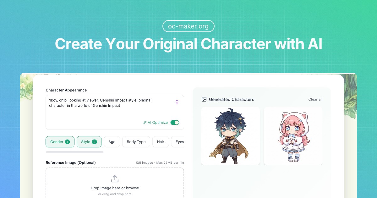 OC-Maker preview
