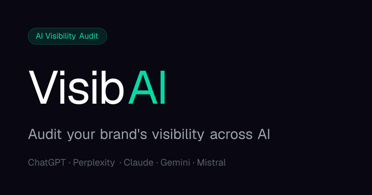 VisibAI preview