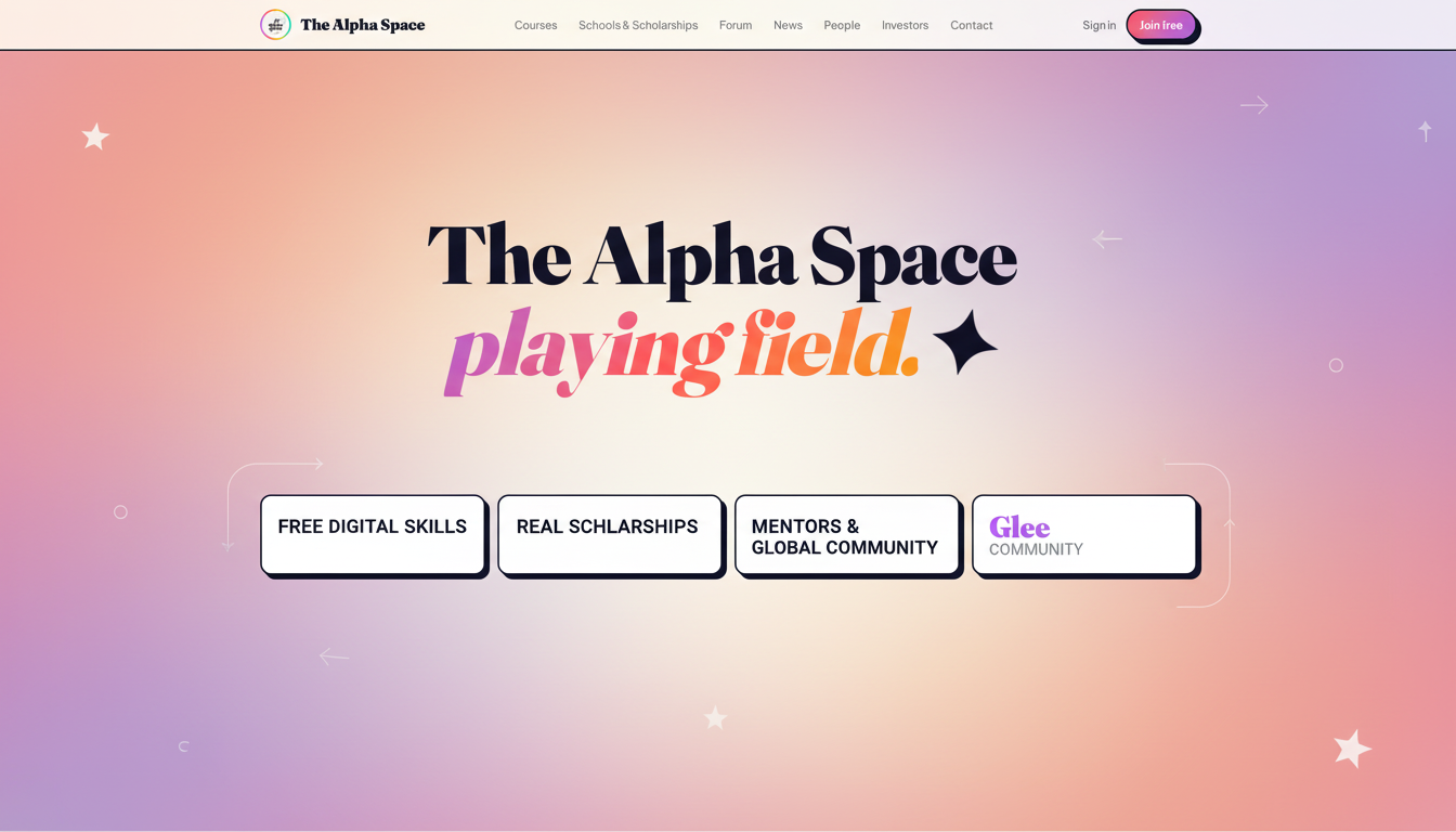 The Alpha Space preview