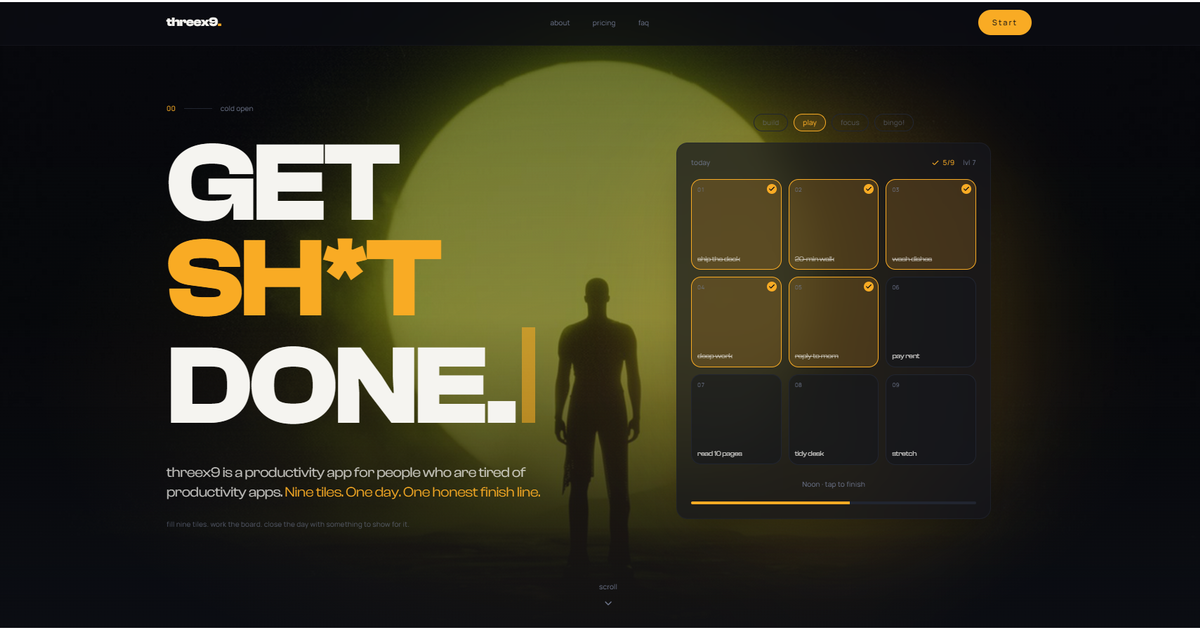 threex9 preview