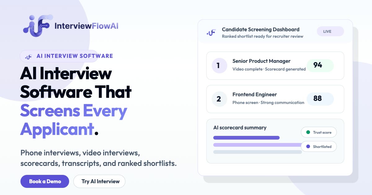 InterviewFlowAI preview