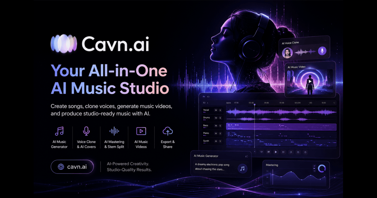 CAVN AI | AI Music Generator preview