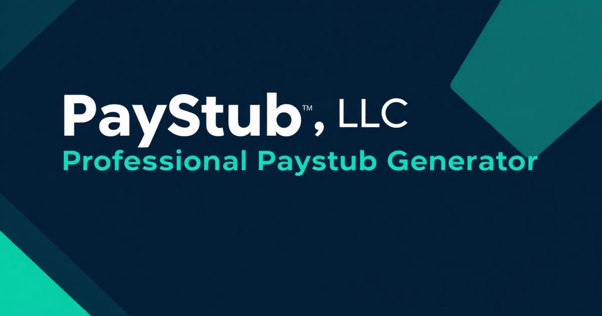 PayStub LLC preview