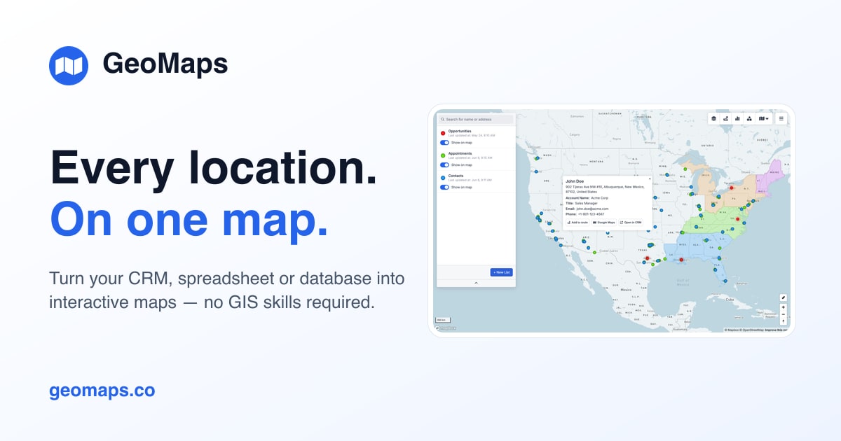 GeoMaps preview