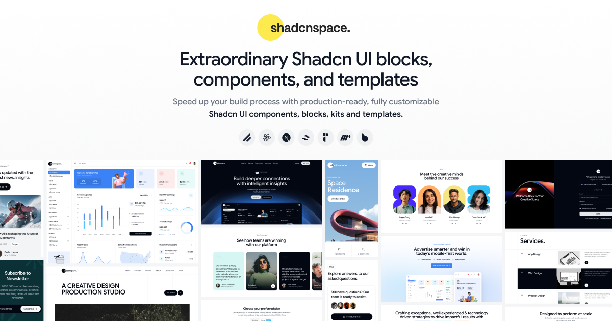Shadcn Space preview