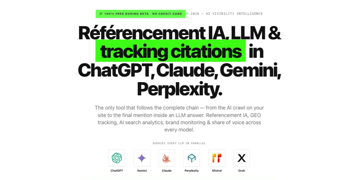 GEO AI MENTION preview