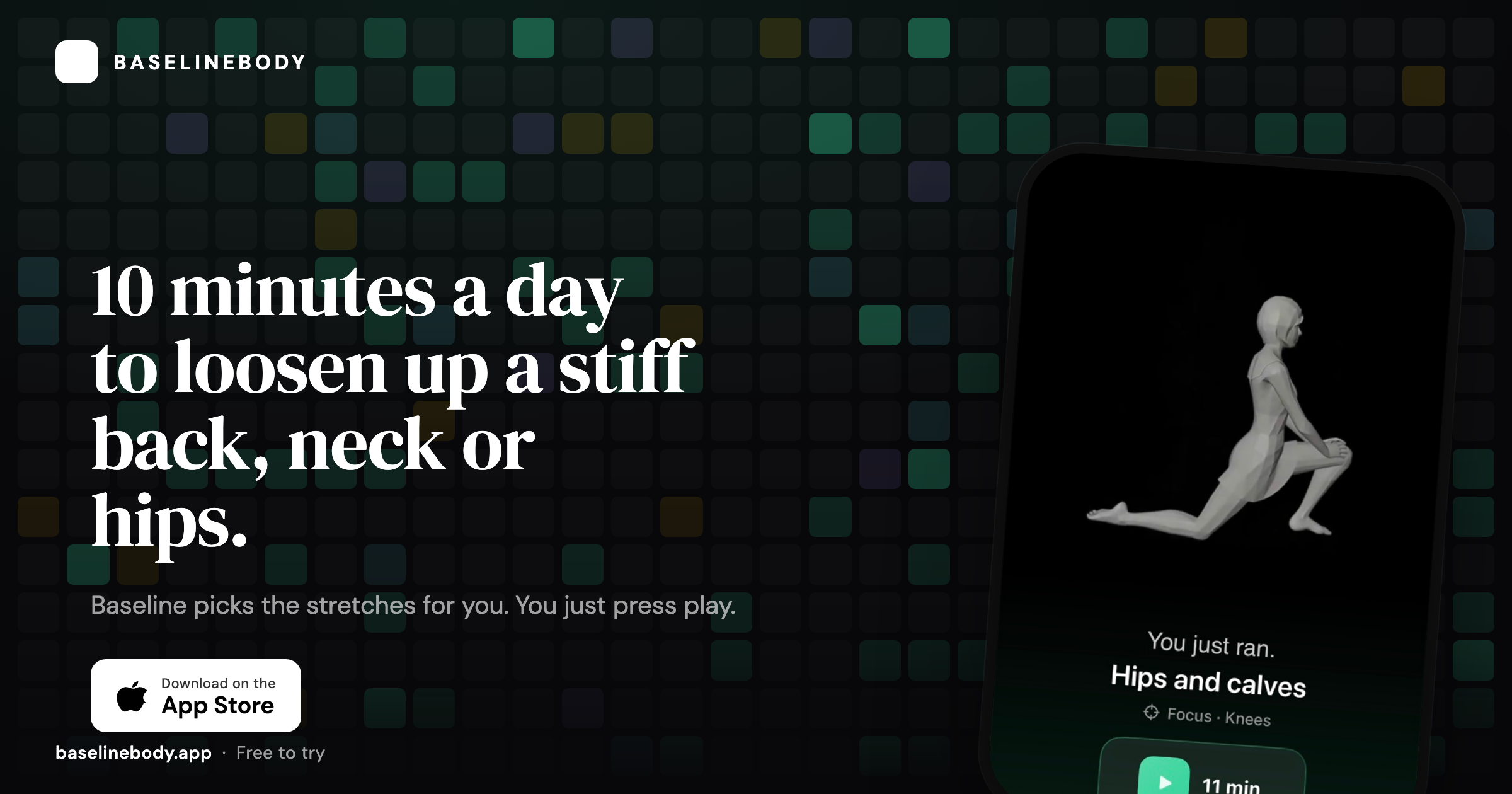 BaselineBody: daily movement preview