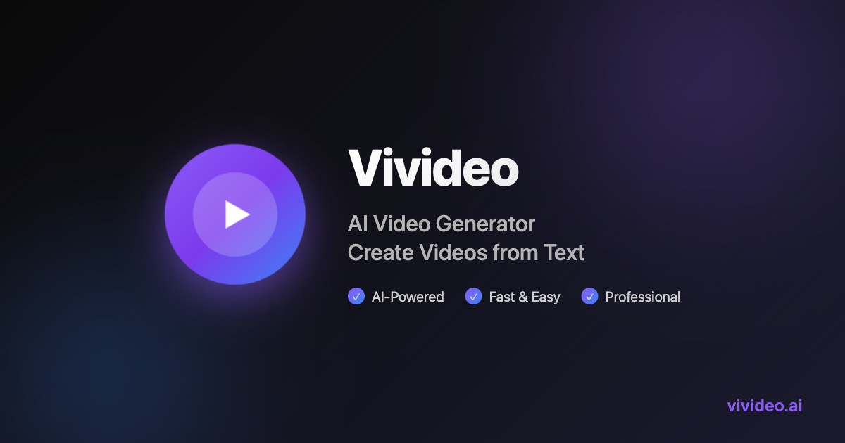 Vivideo preview