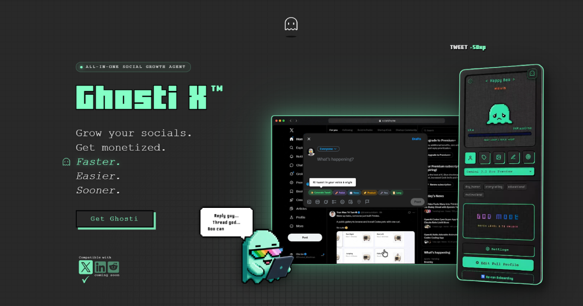 Ghosti X preview