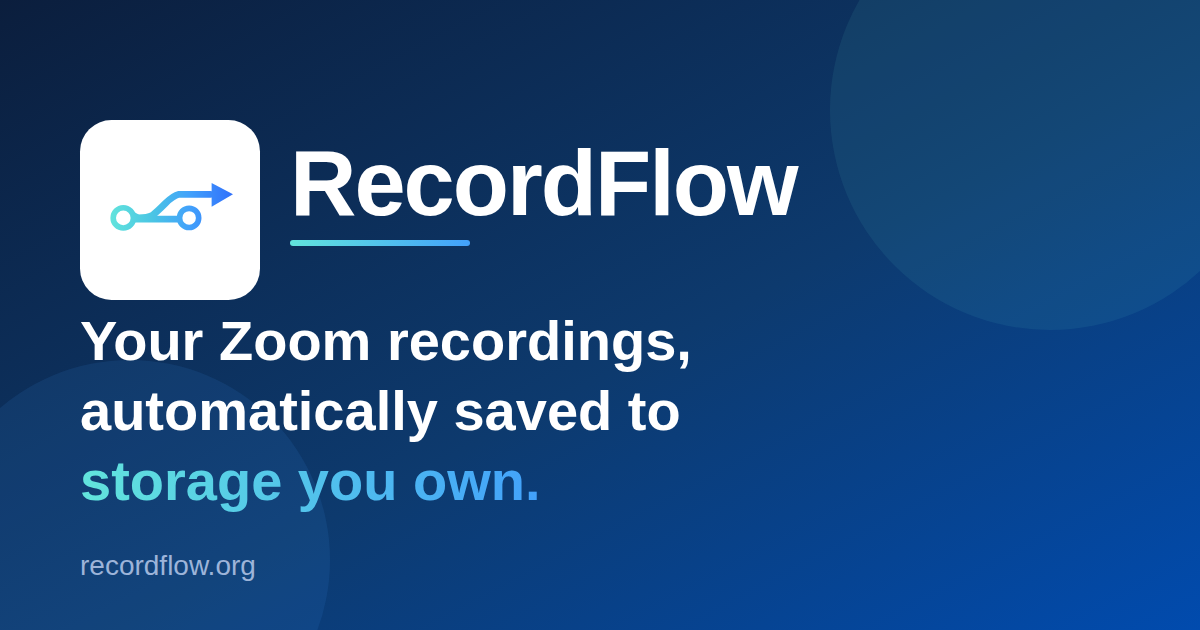RecordFlow preview