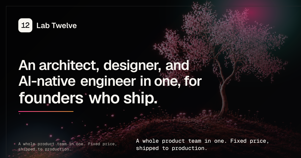 Premium AI-Native App Development preview