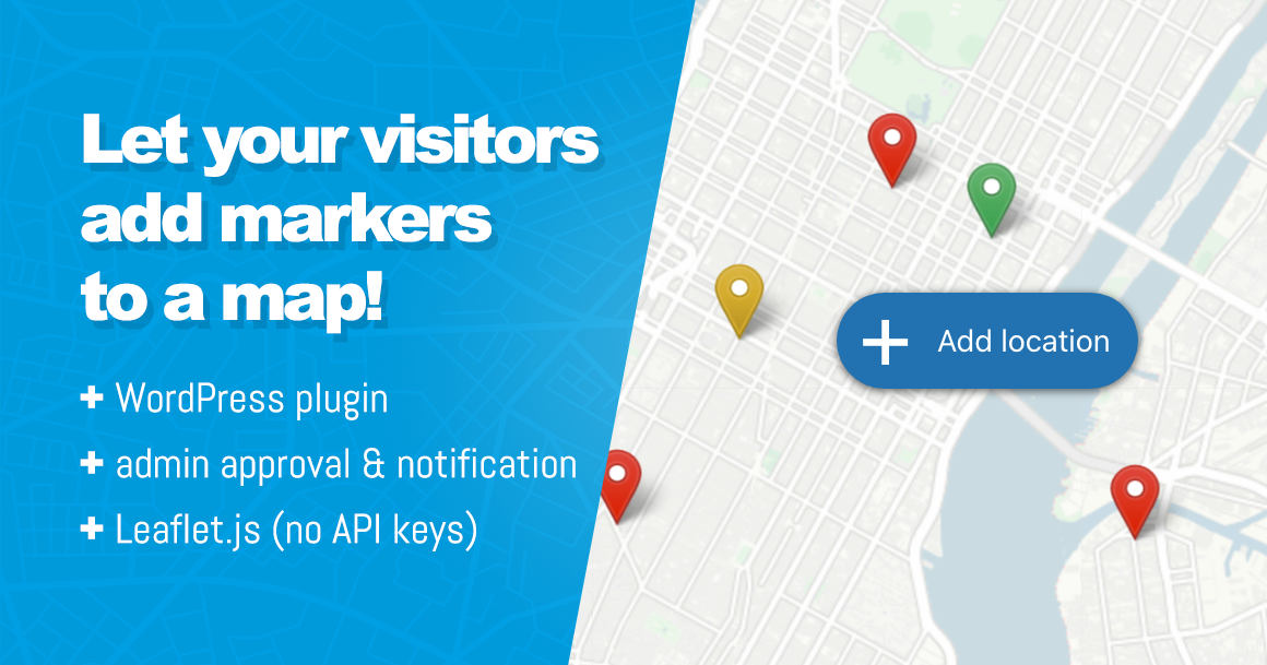 Open User Map – WordPress Map Plugin preview