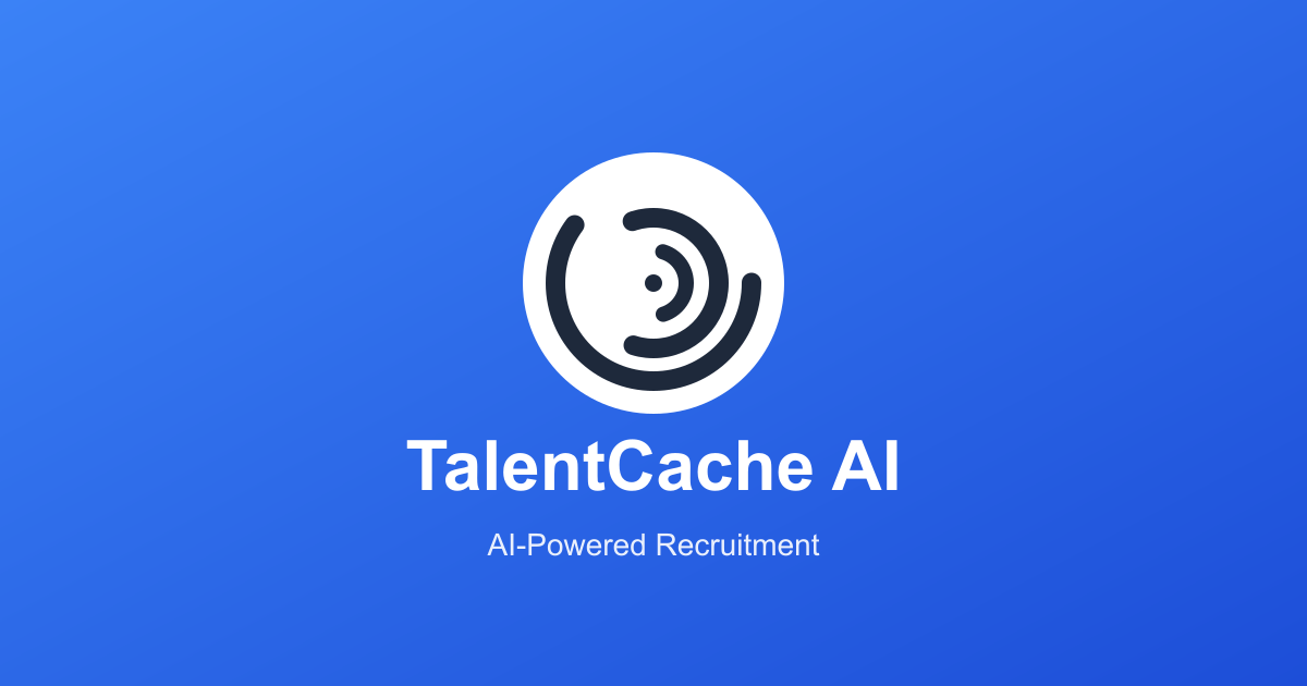 TalentCache AI preview