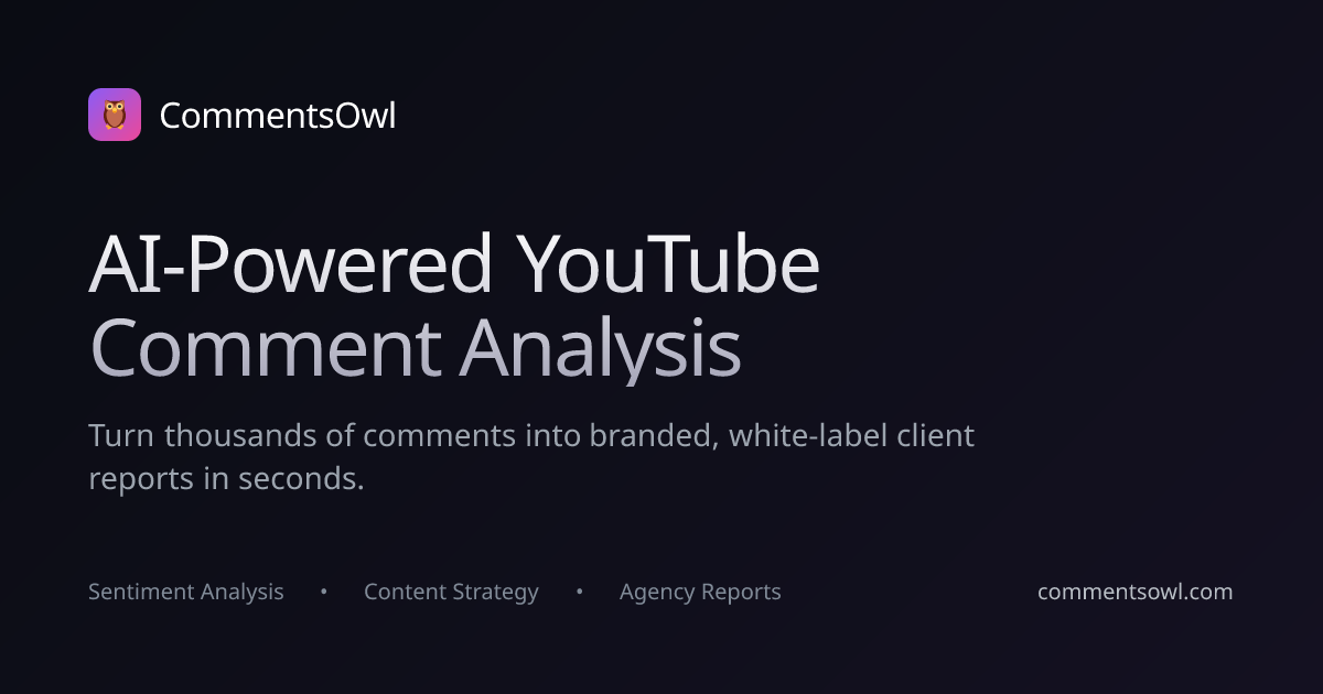 CommentsOwl preview