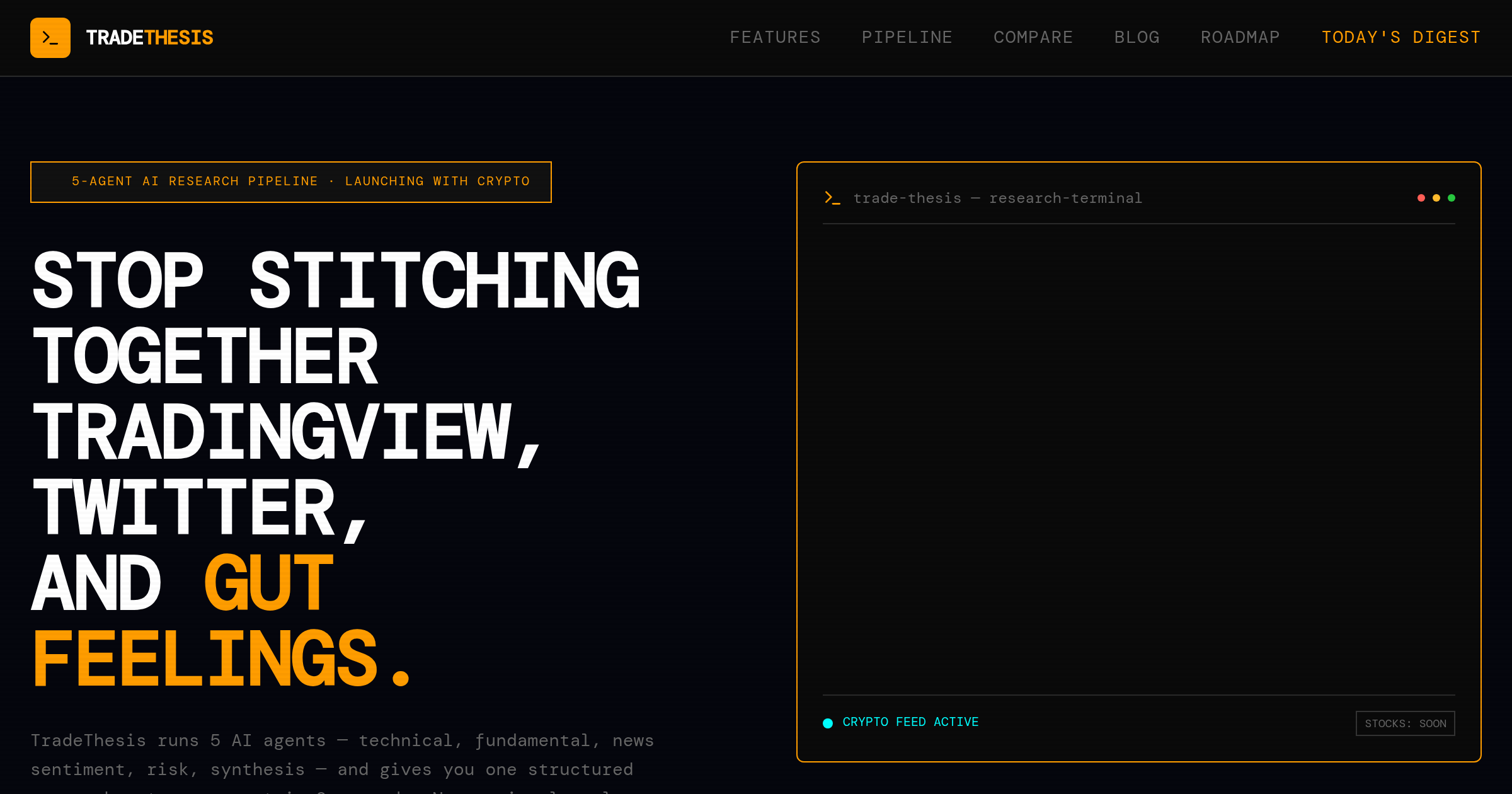 TradeThesis preview