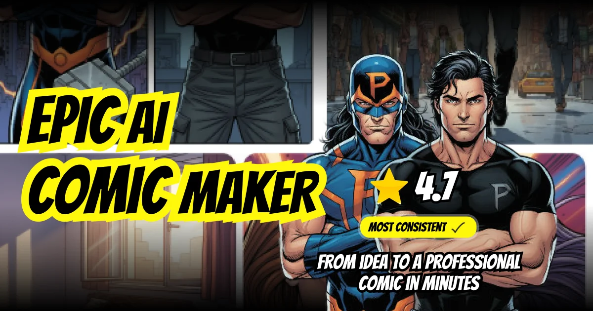 AI webtoon & comic maker preview