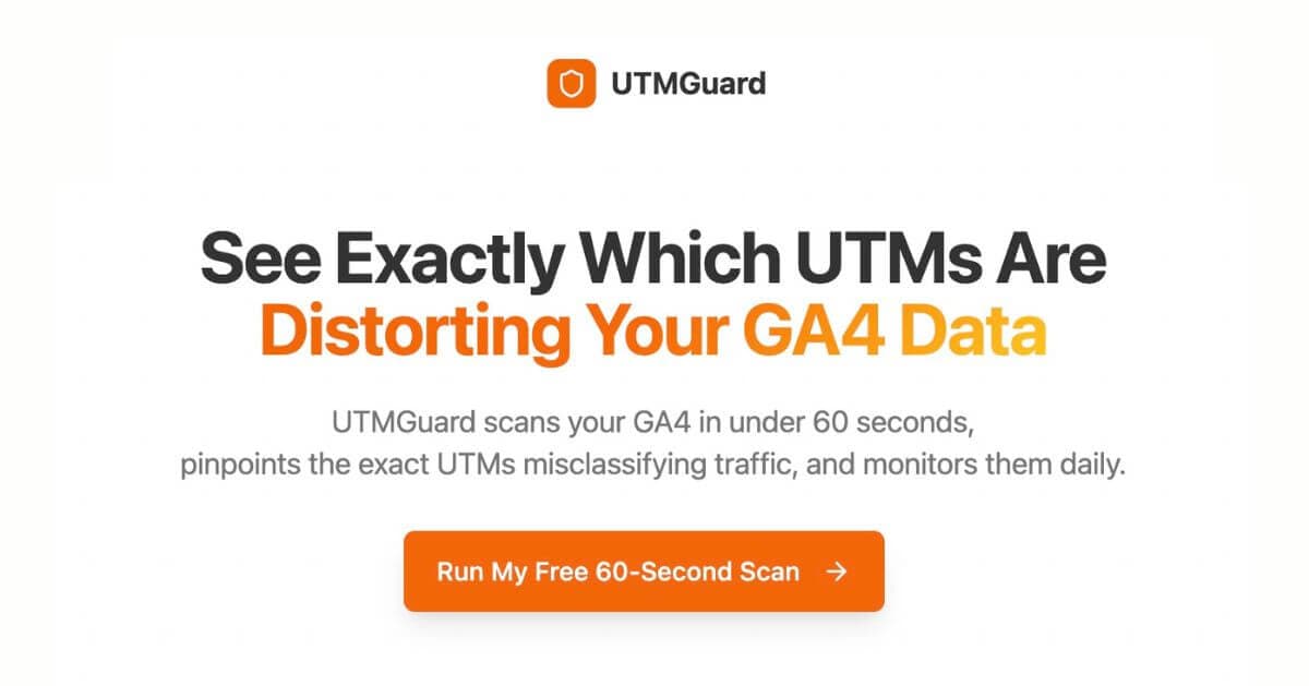 UTMGuard - Stop Losing Marketing Budget preview