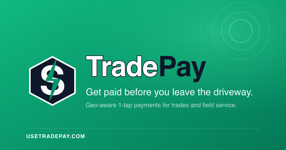 TradePay preview