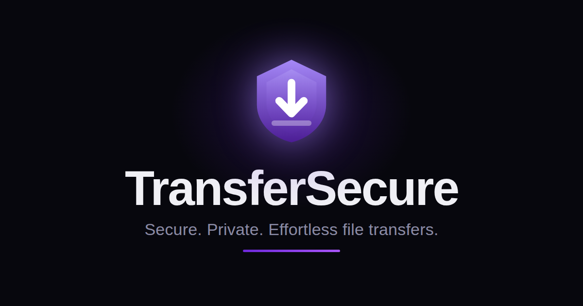 TransferSecure preview