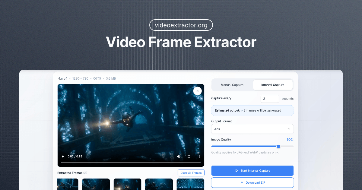 Video Frame Extractor preview