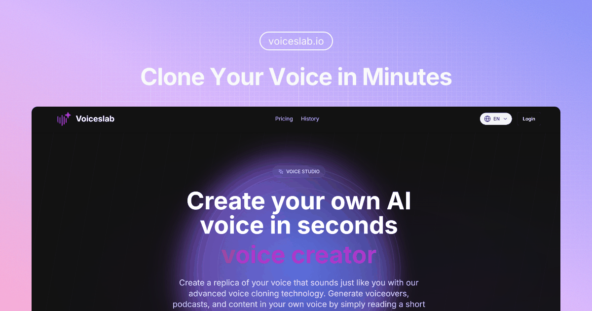 Voiceslab preview
