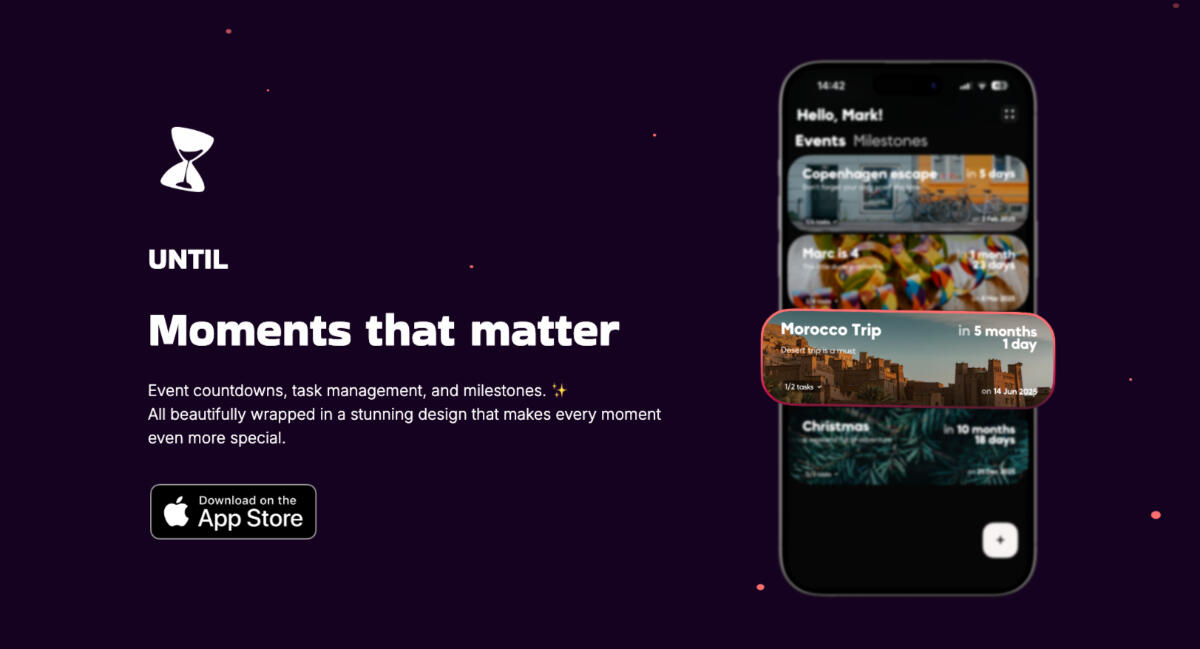 Until App preview