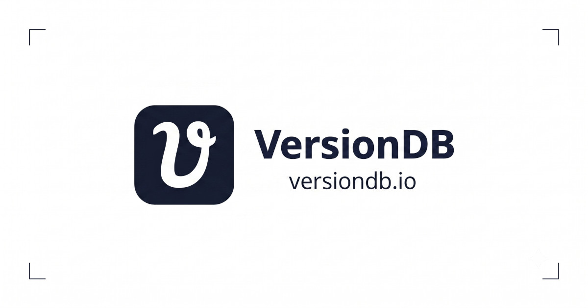 VersionDB preview