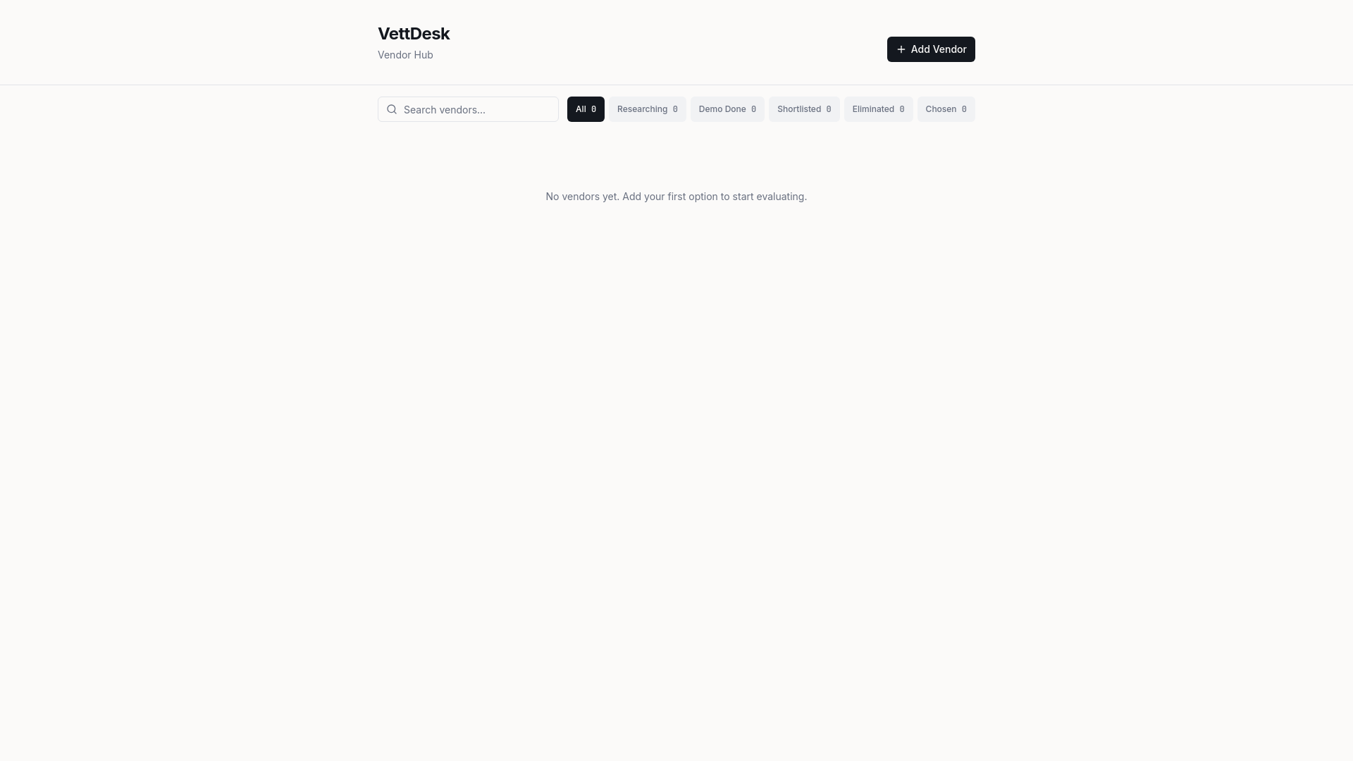 VettDesk preview