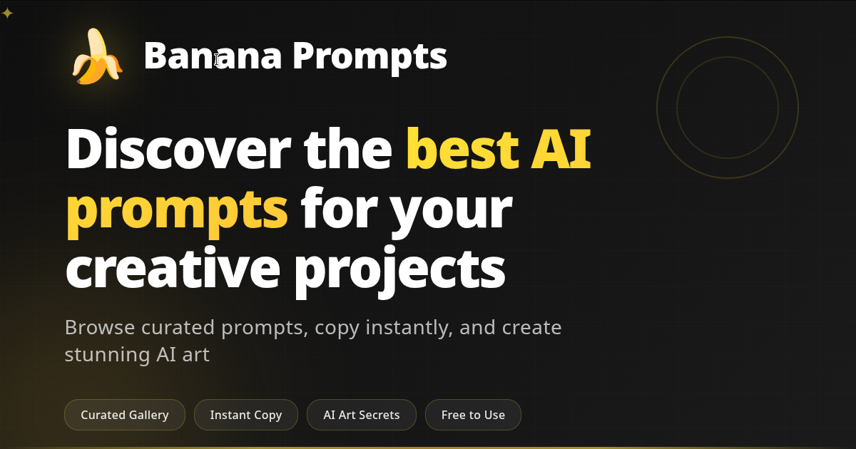 Banana Prompts preview