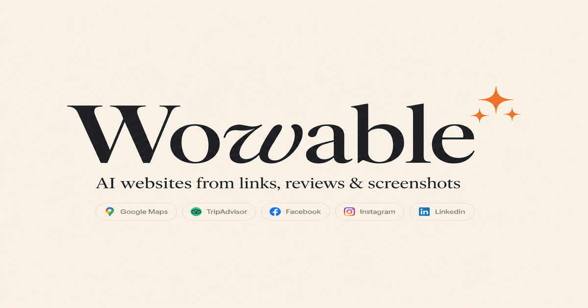 Wowable preview